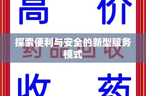 新乡探索便利与安全的新型服务模式